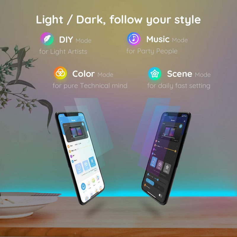 [AUSTRALIA] - Govee RGB LED Strip Lights, Works with Alexa, Google Assistant, App Control for Room, 16.4 Feet 