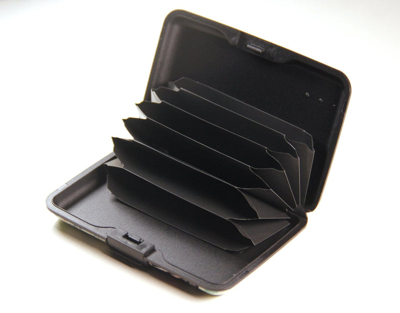 TBS RFID Blocking Card Holder Case-6 Slots-Beautiful Pattern-05 Mty-05