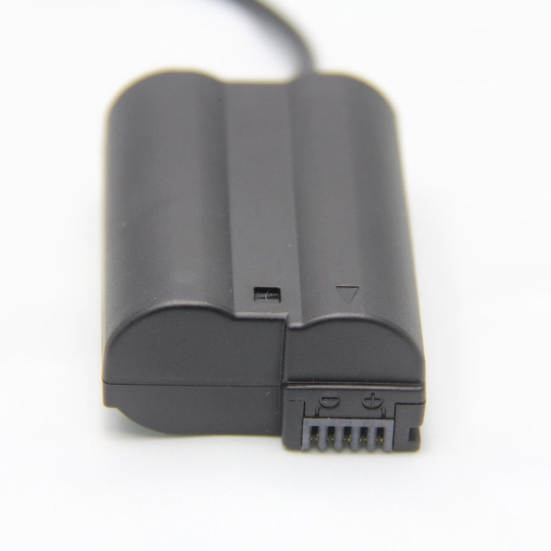 Glorich EH-5 Plus EP-5B Replacement AC Power Adapter Kit for Nikon 1 V1, D500, D600, D610, D750, D800, D810, D7000, D7100, D7200 DSLR Cameras (EP-5B Replace EN-EL15, With Built-in Smart Decoding Chip)