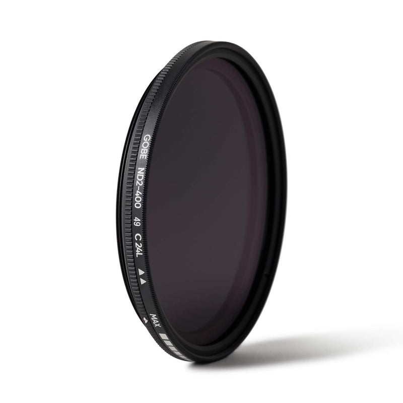 [AUSTRALIA] - Gobe 49mm ND2-400 Variable ND Lens Filter (2Peak) 