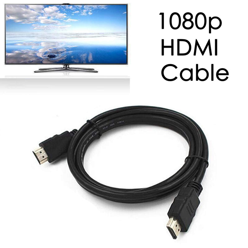 HDMI Cable, Supports 1080p, UHD, FHD, 3D, Ethernet, Audio Return Channel for Fire TV/HDTV/Xbox/PS3/PS4 6Ft/1.8M (6 Feet) 6 Feet