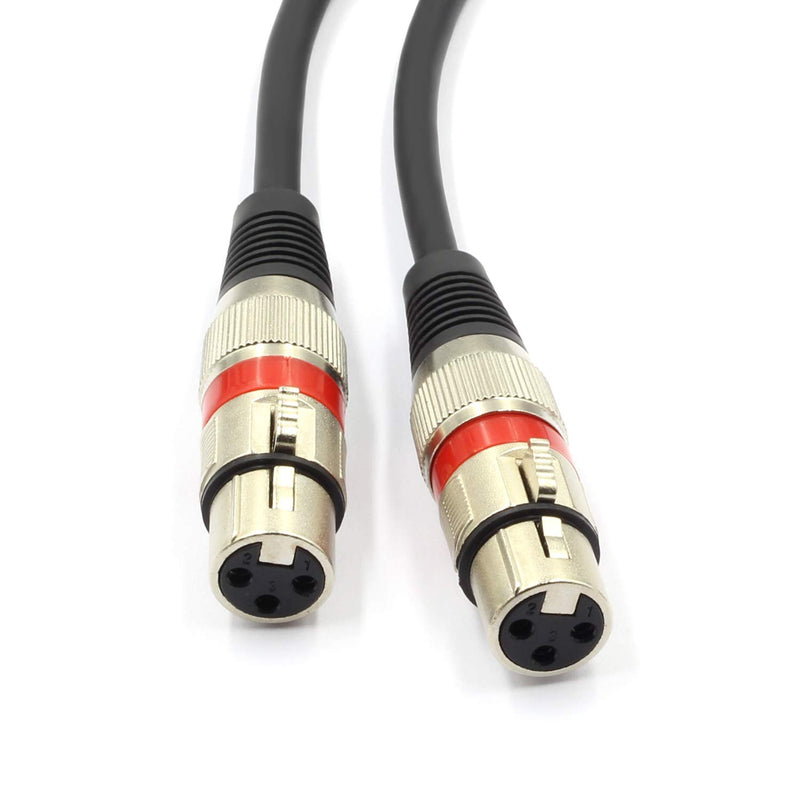 SiYear Balanced Microphone Patch Y Cable Cords - XLR Male to Dual XLR Female 3 Pin Jack Splitter Cord Audio Adapter (XLR-M to Two XLR-F)-50 cm XLRM-2XLRF