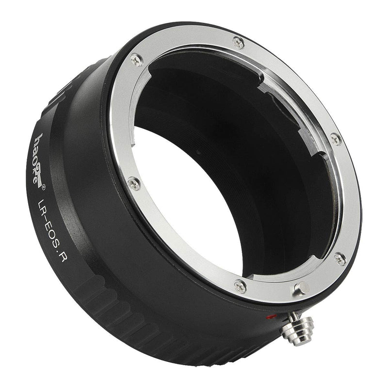 Haoge Manual Lens Mount Adapter for Leica R LR Lens to Canon RF Mount Camera Such as Canon EOS R