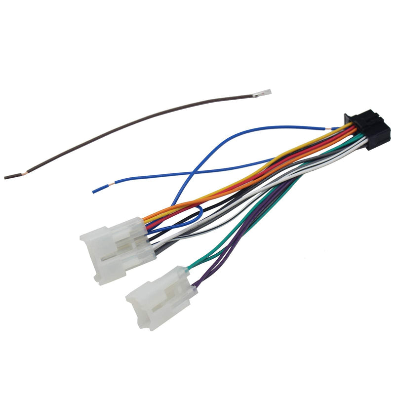 [AUSTRALIA] - RED WOLF Pioneer Stereo Radio Wiring Harness Replacement for Toyota Highlander Tacoma Prius 1994-2020, Subaru 2012-2018 Forester WRX 