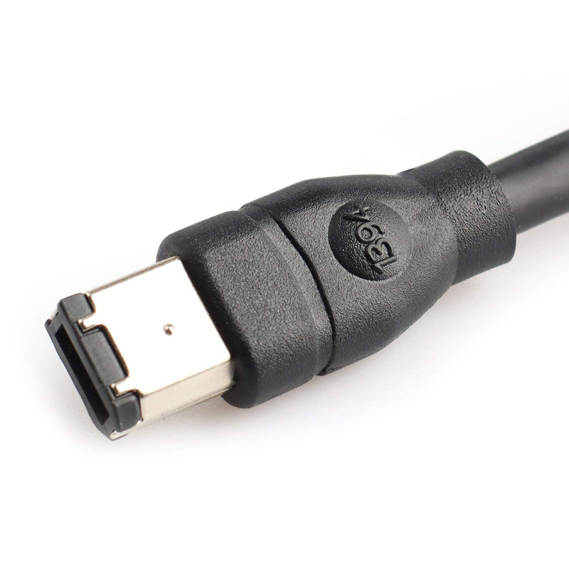 Pasow FireWire 800 to 400 9 to 6 pin Cable (9pin 6pin) 6FT, IEEE 1394 Firewire 800 9-pin/6-pin Cable 6 Feet(9 pin to 6 pin) 9 pin to 6 pin