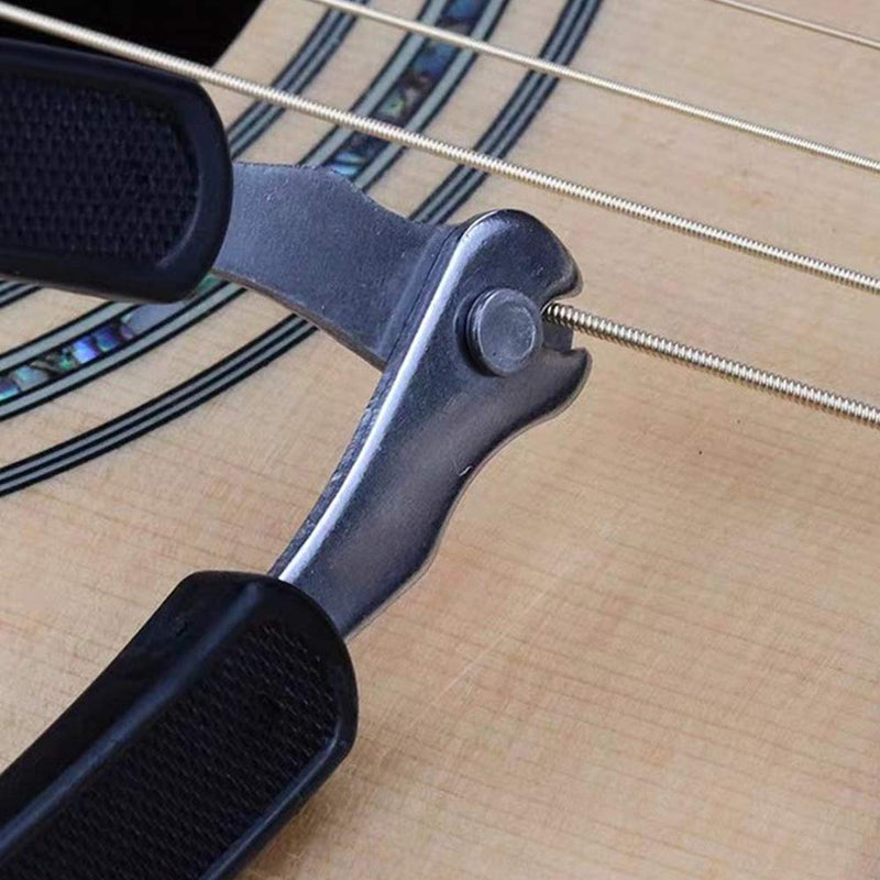 5 Pcs Guitar String Winder Cutter,3-1 Guitar Multi Function Accessories,Guitar String Winders Tool, Guitar Maintenance Tool for Guitar, Bass,Violin,Ukulele