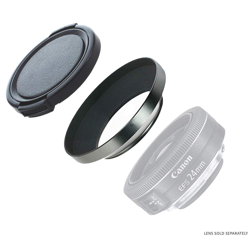 Canon EF-S 24mm f/2.8 STM Lens Hood (Wide Angle Design)