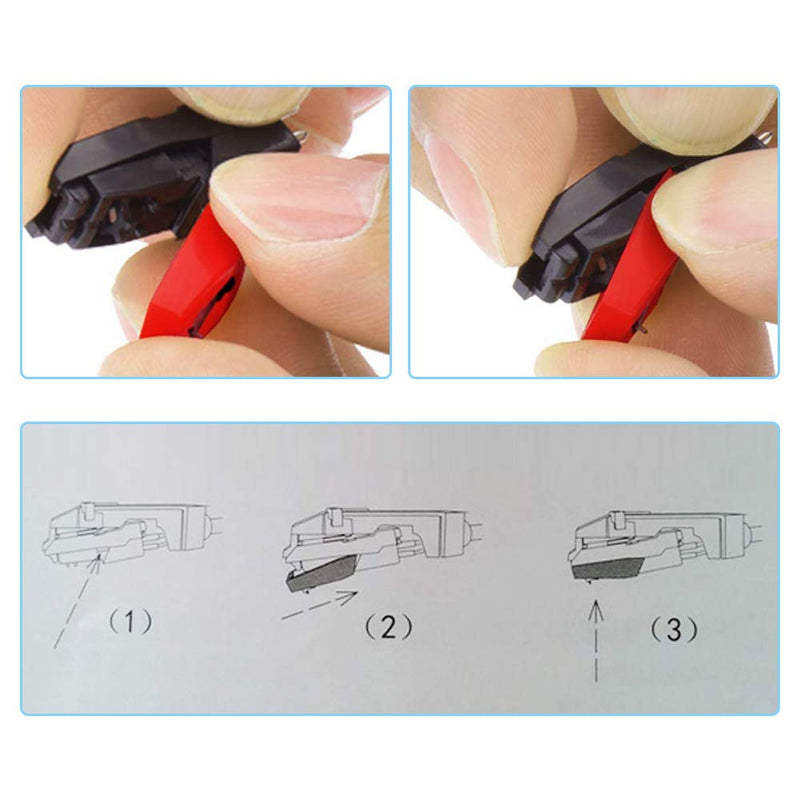 B.LeekS 2 PACK Phonograph Record Player Stylus Needle Replacement Compatible with Crosley NP1 and NP6 (PC1) PC1