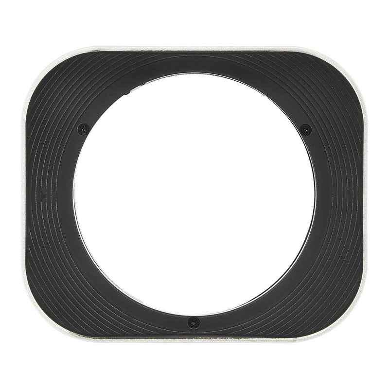 Haoge LH-ZM33 Bayonet Metal Square Lens Hood Shade Compatible with Carl Zeiss Distagon T 1.4/35 35mm f1.4 f/1.4 ZM Lens Silver Square - Silver