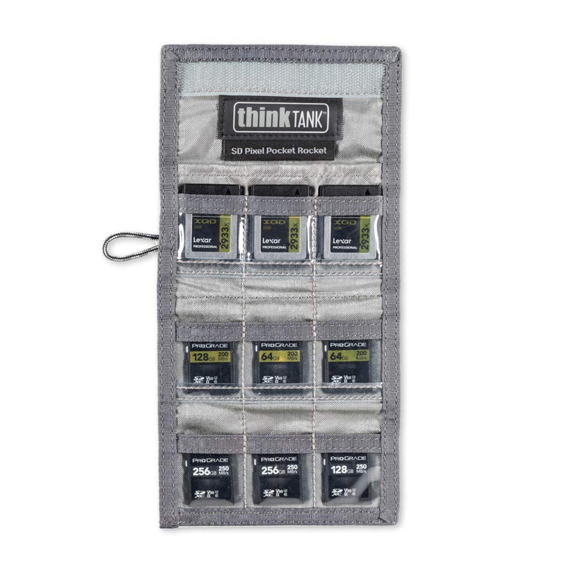 Think Tank Photo SD Pixel Pocket Rocket Memory Card Case (Black) Black