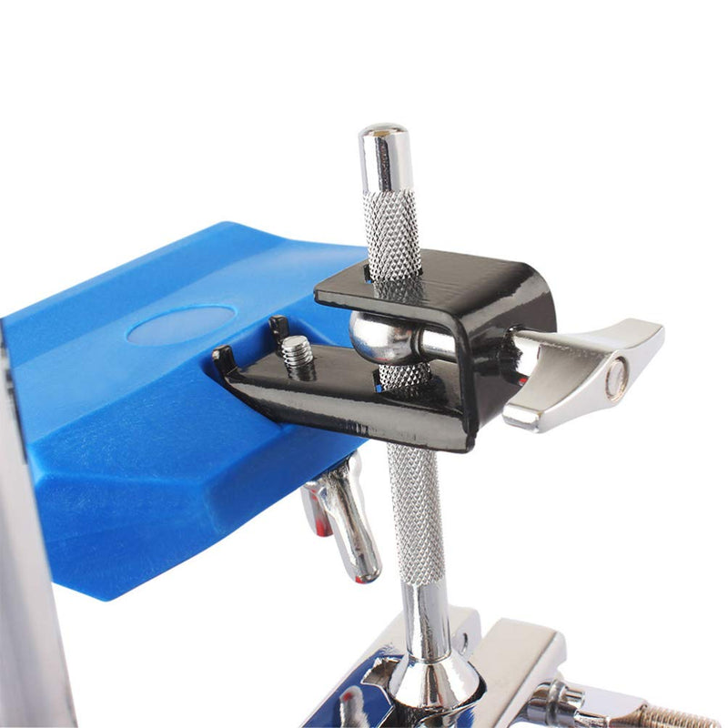 [AUSTRALIA] - HEALLILY Jam Block Plastic Latin Percussion Block Drum Musical Instrument Kit Drums And Percussion Drum Accessory (Blue) Blue 
