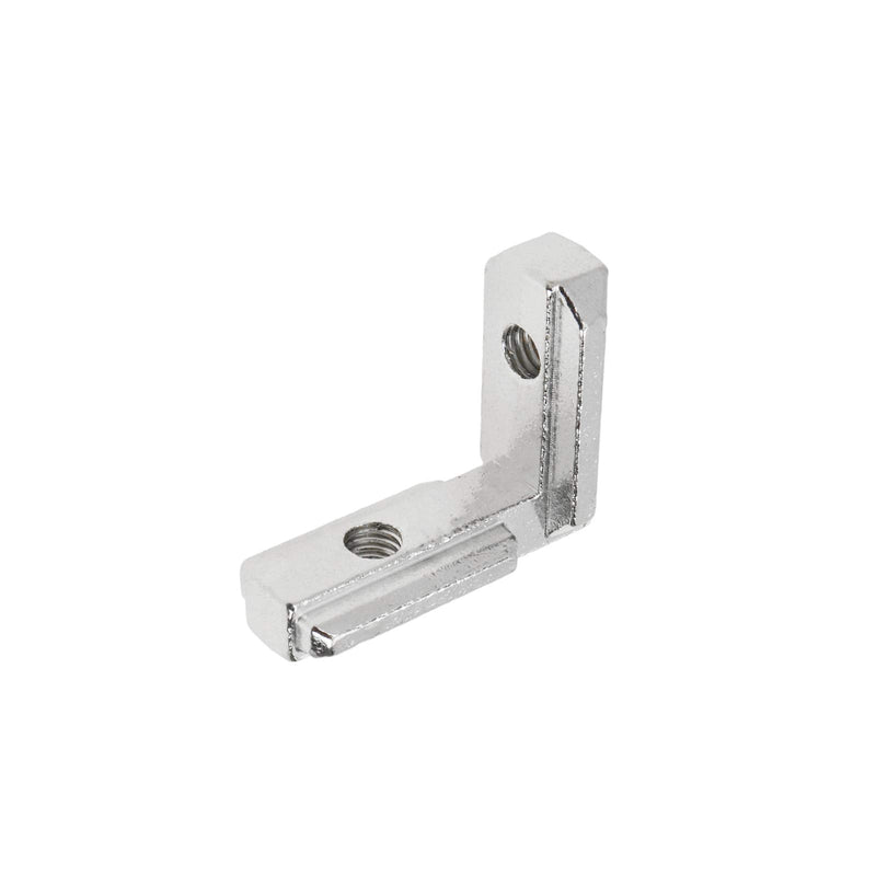 Sydien 8Pcs 3030 Series T Slot Aluminum L-Shaped Right Angle Bracket Corner Connection Joint Bracket with Screws for 3030 Series Aluminum Profile
