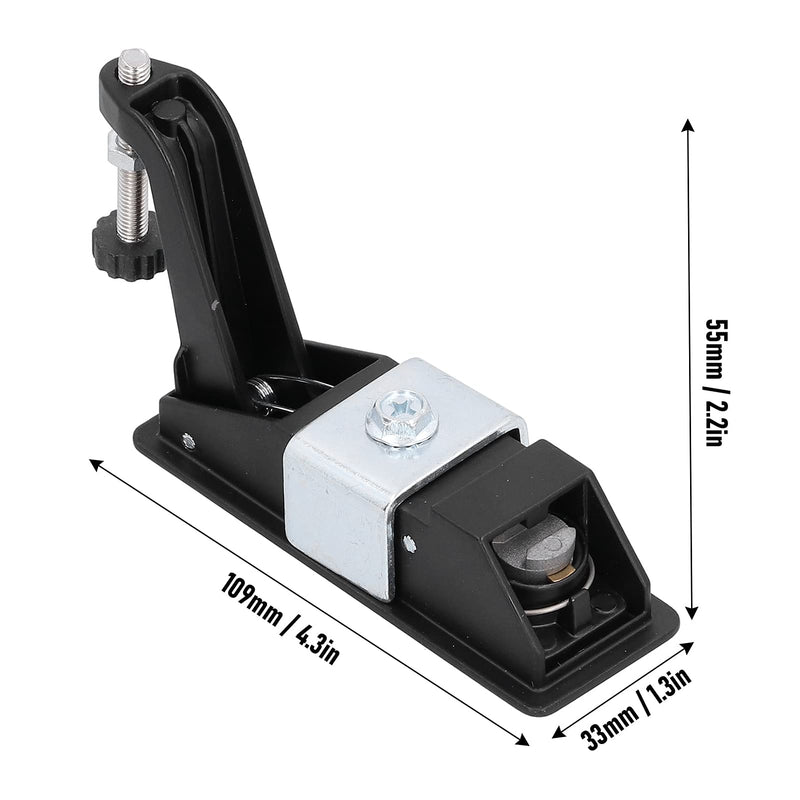 Aramox Hand Operated Compression Latch Trigger Latch,Cabinet Compression Latch Cabinet Lock Adjustable Lever with Locking Trigger Lock, Fit for RV Marine Boat Cabinet Toolbox