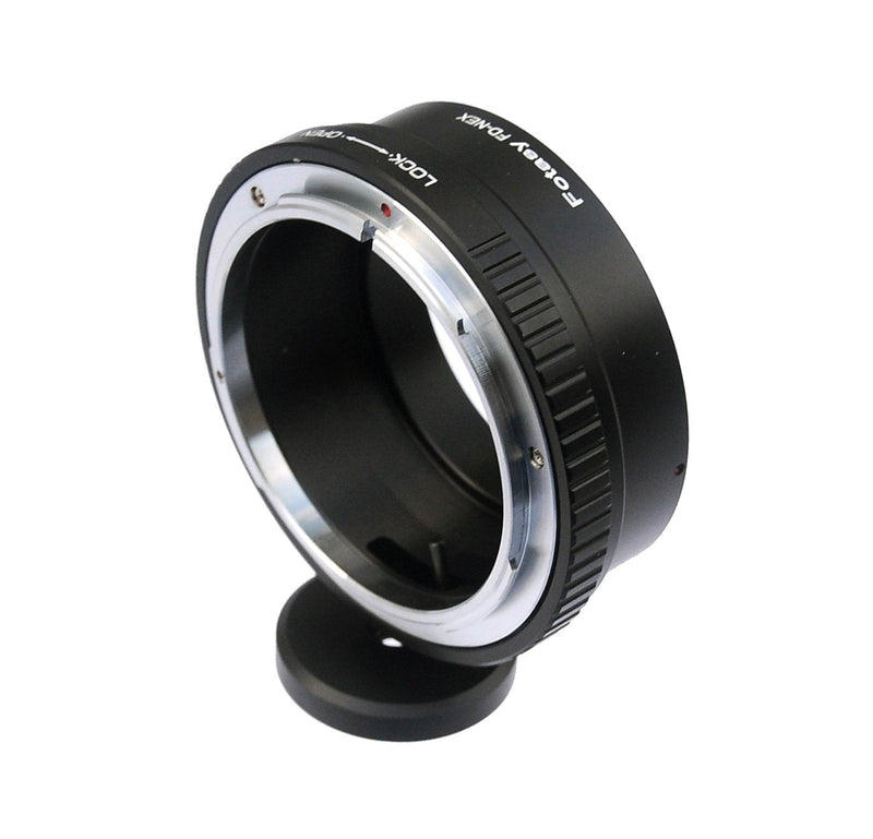 Fotasy Canon FD Lens to Sony E-Mount Adapter, FD to E-Mount, FD Adapter to E Mount, W/ Tripod Mount, fits Sony NEX-5T NEX-6 NEX-7 a3000 a3500 a5000 a5100 a6000 a6100 a6300 a6400 a6400 a6500 a6600 FD Lens E-Mount Tripod