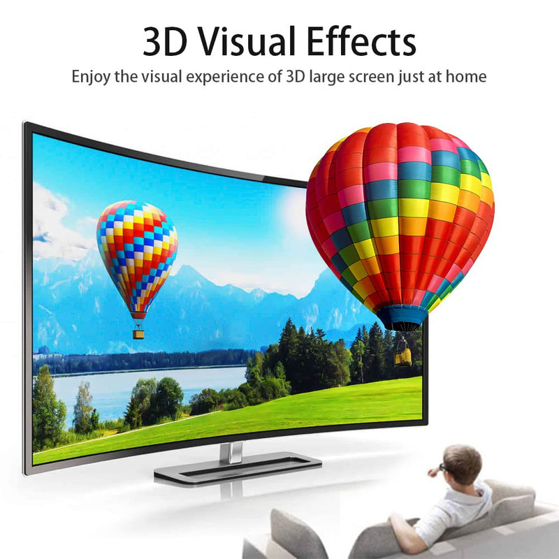 [AUSTRALIA] - HDMI Cable 4K 60HZ 20 Foot, High Speed 18 Gbps HDMI 2.0 Cable, HDR, HDCP 2.2/1.4, 3D, 2160P,1080P 28AWG HDMI Cord for UHD Samsung TV, Monitor, PS4/3, Xbox One 20ft 