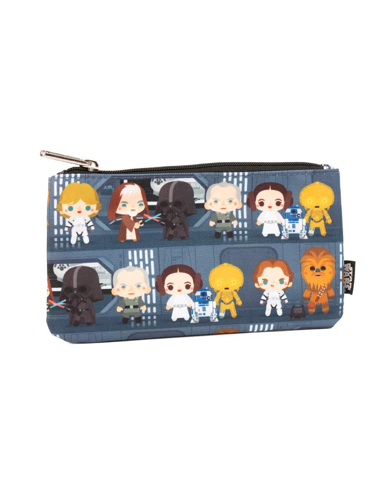 Loungefly Star Wars Chibi Death Star Nylon Pouch