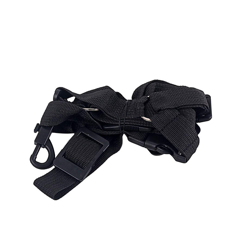 Alnicov Adjustable Saxophone Leather Shoulder Belt Sax Neck Strap Thicken Widen