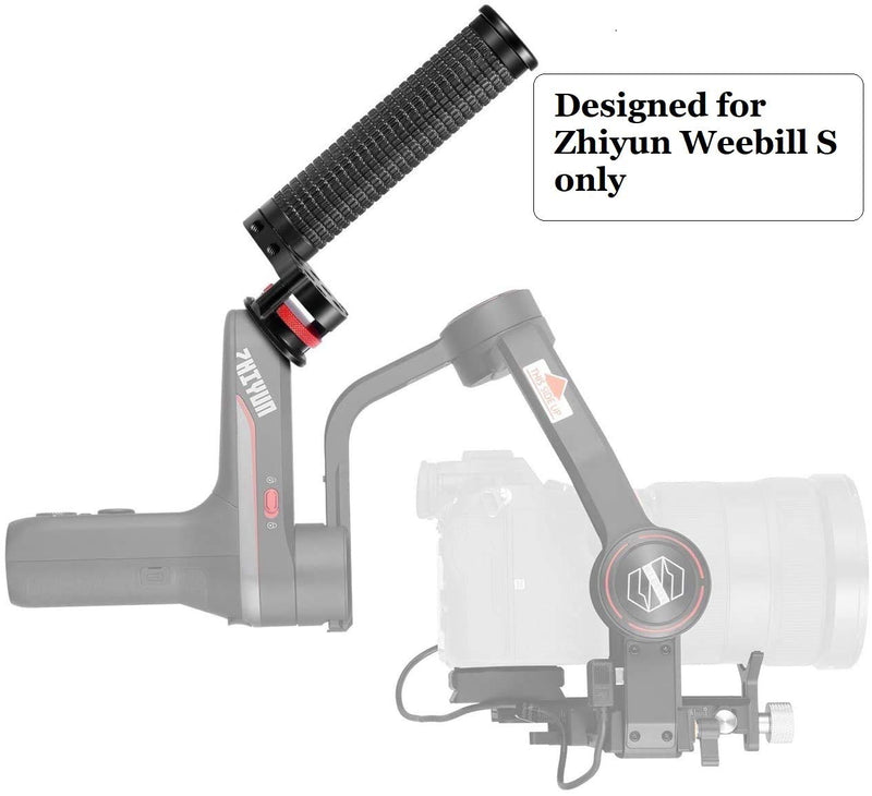 ANDYCINE WBS-Grip Handle with 1/4" Thread M6 Screw Hand Grip for Zhiyun Weebill S [NOT for Weebill Lab]