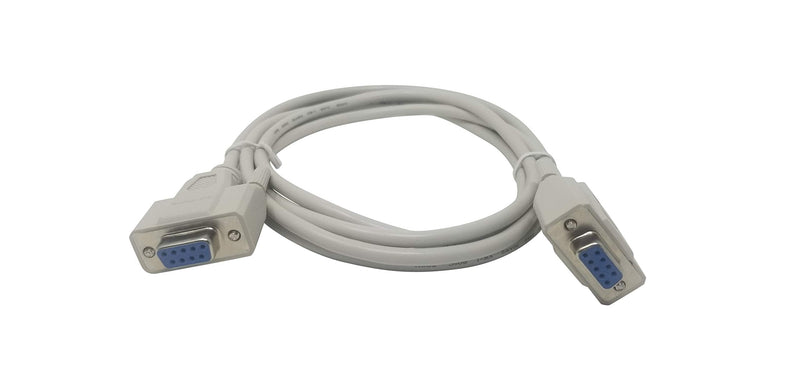 YCS basics Five Pack 6 Ft DB9 Cables One Each Male to Male, Male to Female, Female to Female, Null Modem Male to Female, Null Modem Female to Female