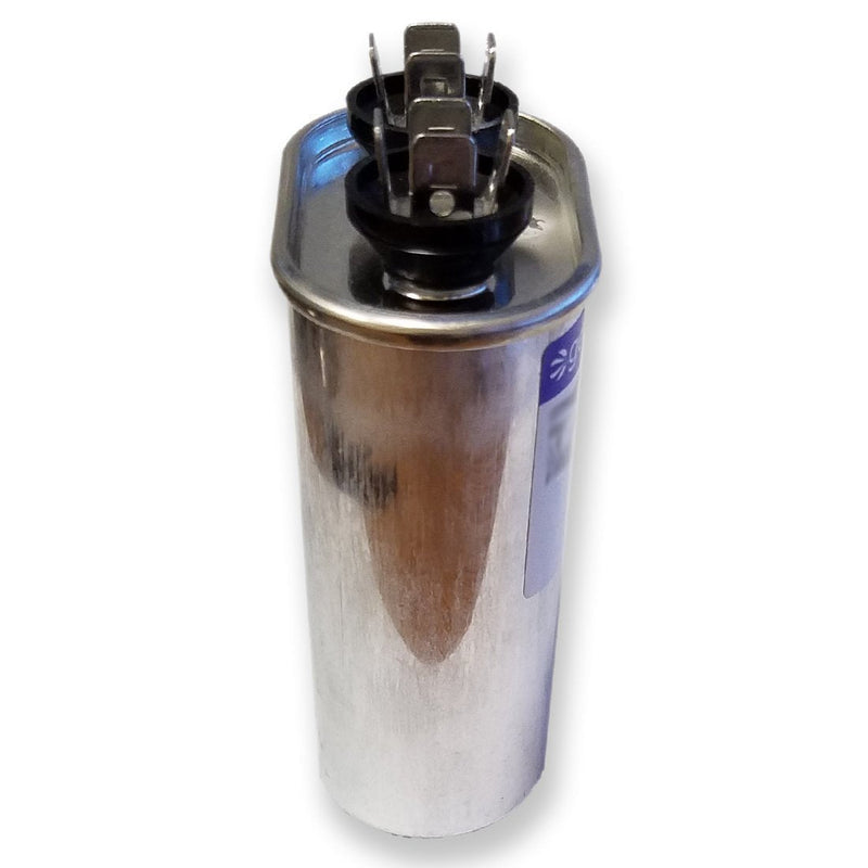 Genteq Capacitor 10 UF MFD 370V 97F9002, 97F9002s (Replaces Old GE# 97F9002BZ3, Z97F9002, 27L669), 10 MFD at 370V, Oval Original Version