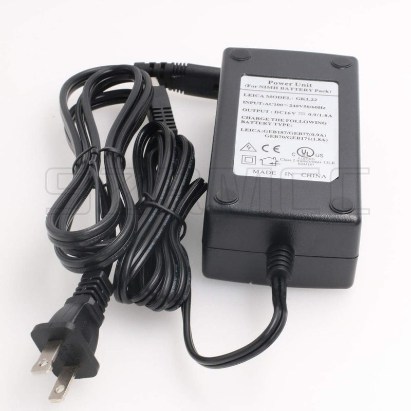 SZRMCC GKL22 Battery Charger for Leica GEB70 GEB77 GEB79 GEB87 GEB187 Batteries