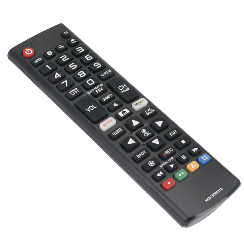 VINABTY AKB75095315 Replaced Remote SUB AN-MR18BA fit for LG TV W8 E8 C8 B8 SK9500 SK9000 SK8070 SK8000 UK7700 UK6570 UK6500 UK6300 Series 2018 Models