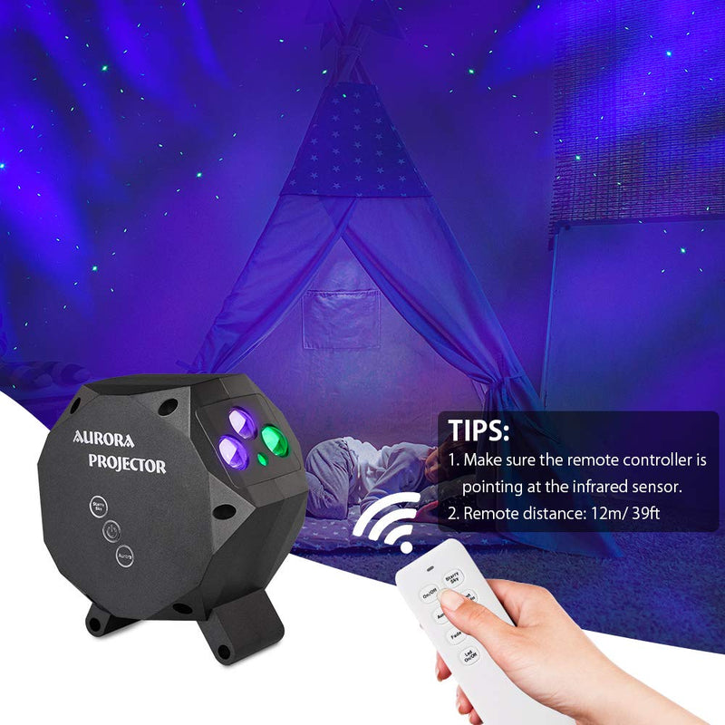 [AUSTRALIA] - Star Projector Night Light, Galaxy Projector with Remote Control, Starry Projector with Voice Control and Timer for Kids & Adults, Christmas Birthday Gift for Kids Bedroom 