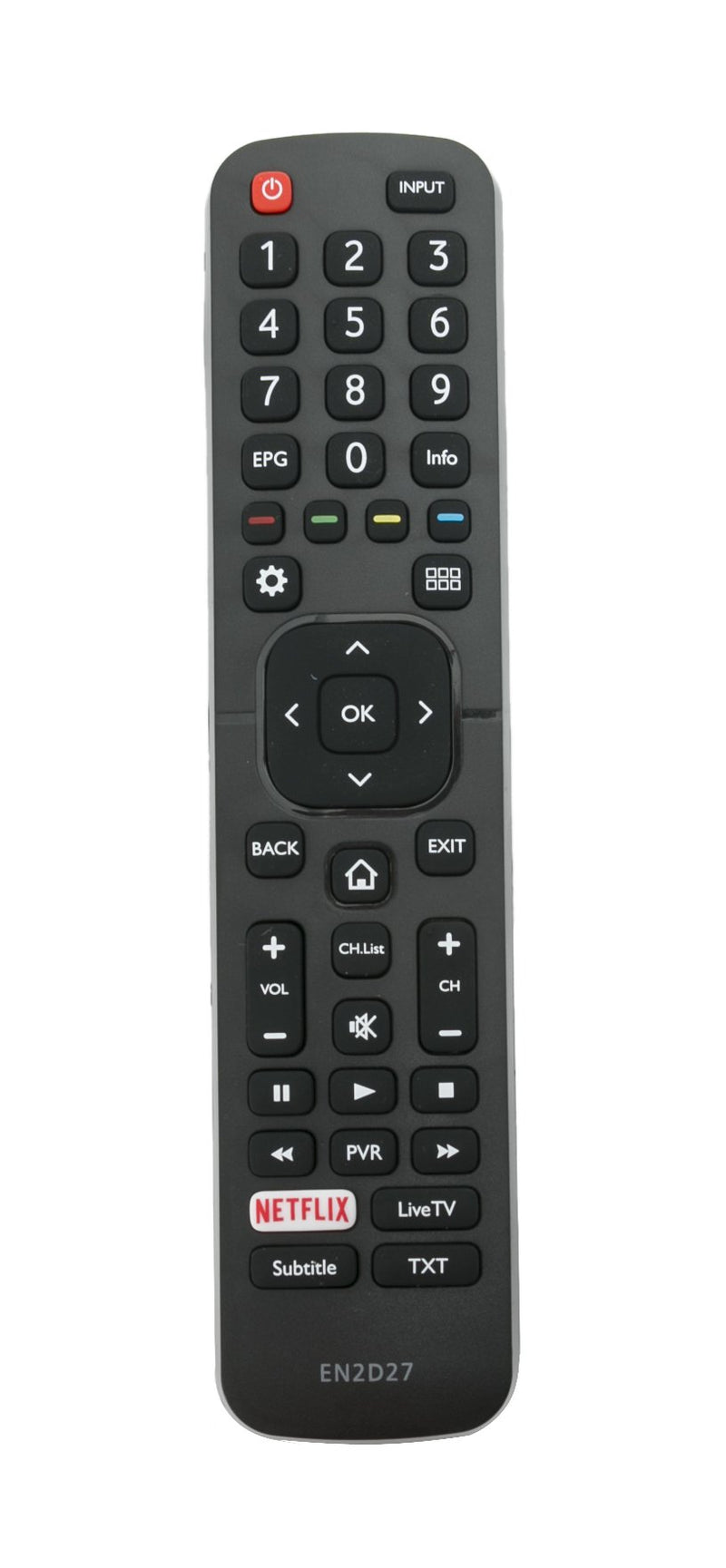 New EN2D27 Replace Remote Control fit for Hisense Smart LED TV H5C H8C 50H6B 55H6B 50H6GB 50H7GB 55H7B 65H7B Series