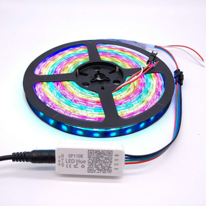 [AUSTRALIA] - RGBZONE DC5-24V SP110E Bluetooth Pixel Light Controller by Smart Phone APP for WS2812B WS2813 SK9822 APA102 SK6812 LPD8806 DMX512 1903 RGB/RGBW LED Strip Light 