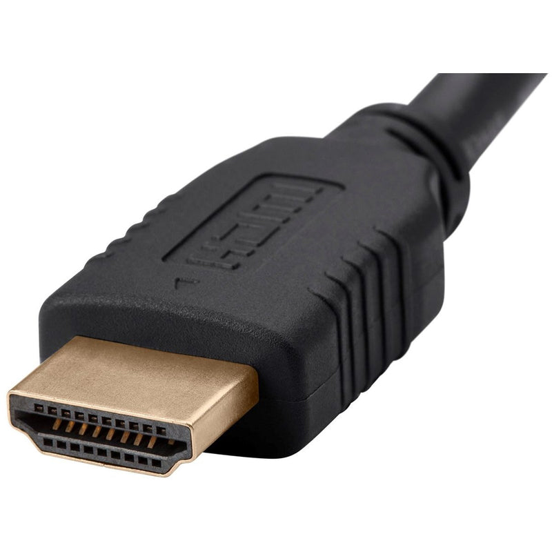 Monoprice HDMI High Speed Cable - 1.5 Feet - Black, 4K@60Hz, HDR, 18Gbps, YUV 4:4:4, 28AWG - Select Series