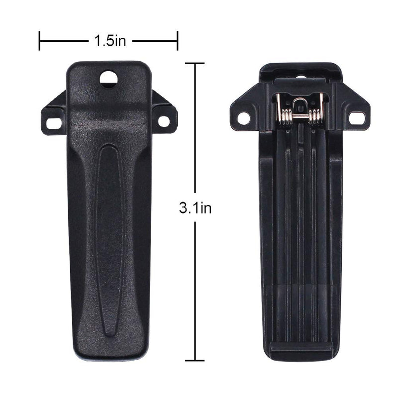 KBH-10 Belt Clip for Kenwood TK260G TK-272G TK-388G TK-2100 TK-2118 TK-3206 TK-3207 Radio 6 PCS