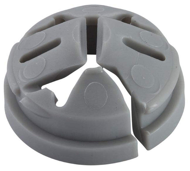 Halex, 3/8 in. - 1/2 in. Knockout Non-Metallic Push-In Connector , 75105B, 100 per pack , Gray 3/8" (1/2" KO) in. Trade Size, 100 Per Pack