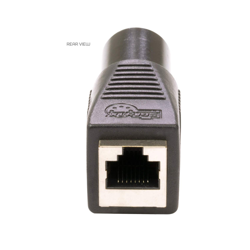 [AUSTRALIA] - 2 Pack - CPoint XLRJ45-5F 5 Pin XLR Female to RJ45 DMX Adaptors 