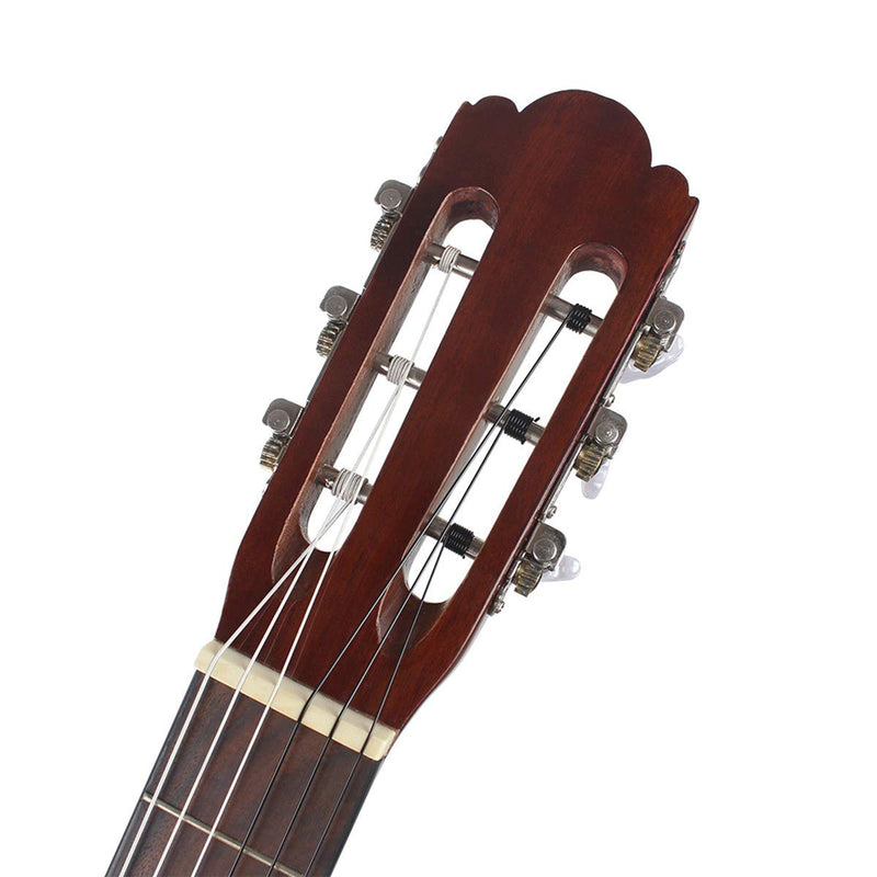 JYsun Black Nylon Classical Guitar Strings 2 full sets and 3 in 1 Guitar Restringing Tool Including Guitar String Winder Guitar String Cutter Guitar Pin Puller