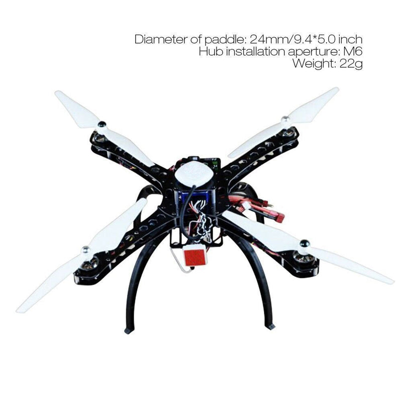 [AUSTRALIA] - 4 Pairs 9450 Self Tightening Drone Propeller(4CW+4CCW) for DJI Phantom 3 Professional, Advanced, Phantom 2 Series¡­ 