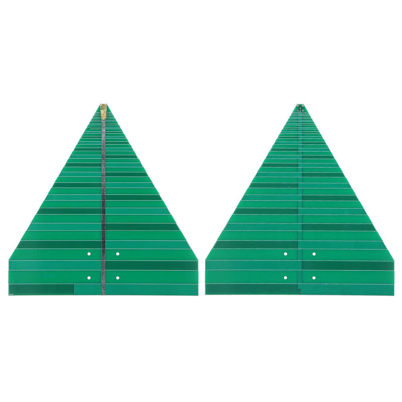 Walfront Log Periodic UWB Antenna 600-6000MHz Ultra Wideband Printed Circuit Board 50W for UWB with WiFi