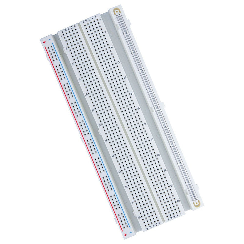 ELEGOO 3pcs Breadboard 830 Point Solderless Prototype PCB Board Kit for Arduino Proto Shield Distribution Connecting Blocks 1）830*3