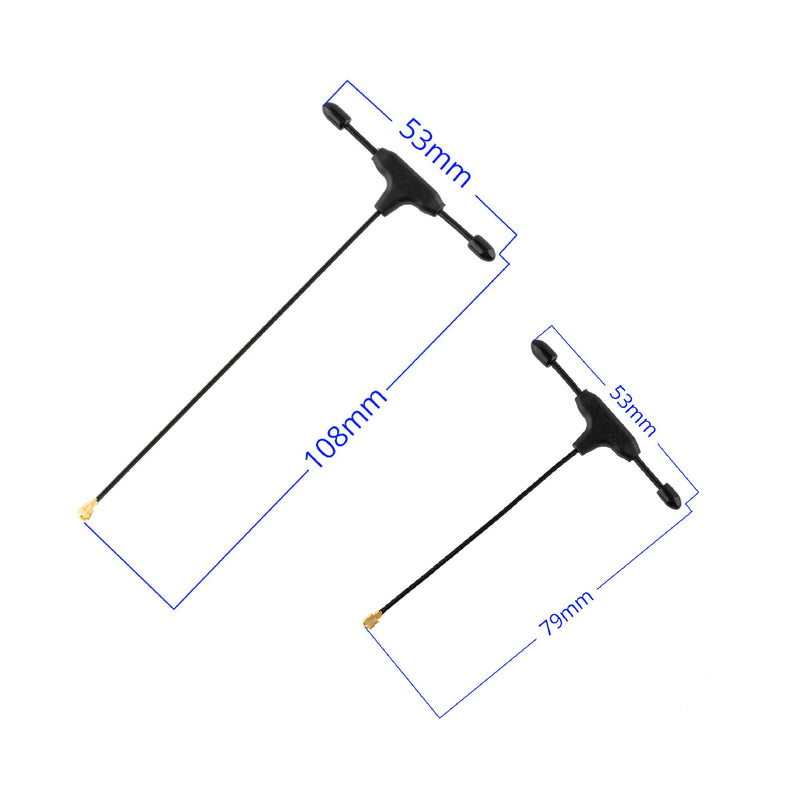 [AUSTRALIA] - RadioMaster UFL 2.4Ghz T Antenna 65mm 95mm for RP1 RP2 RP3 and EP1 ELRS Receivers by Speedybee 