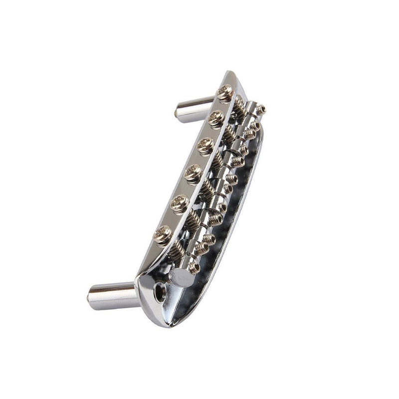 Timiy Guitar Bridge with Mounting Cup Chrome for Tele Guitar