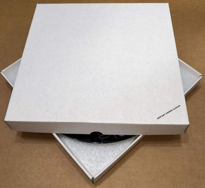 Instant Karma Clocks Vinyl Wall Clock Guitar Battery Keyboard Notes Musical Instruments