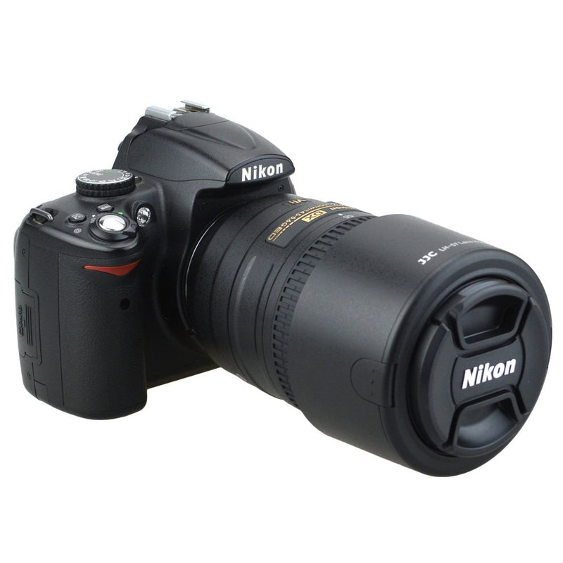 Reversible Camera Lens Hood HB-57 Replacement for Nikon DX 55-300mm F4.5-5.6G ED VR Zoom Lens on D500 D7500 D7200 D7100 D7000 D5600 D5500 D5300 D5200 D5100 D5000 D3500 D3400 D3300 D3200 D3100 D3000