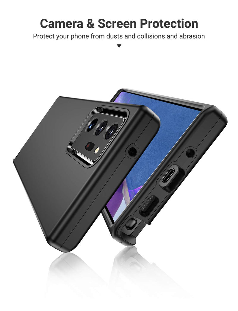 Samsung Galaxy Note 20 Ultra Case 6.9 inch 2020, FLOVEME Hybrid Duty Shockproof Protection Samsung Note 20 Ultra Case Basic Phone Case for Samsung Galaxy Note 20 Ultra 5G Case Cover