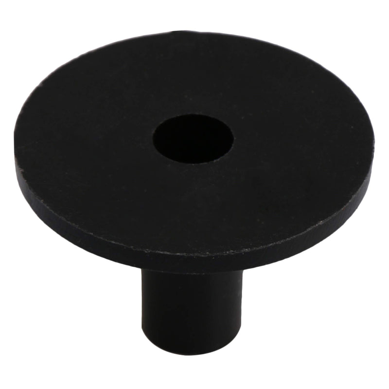 Yibuy 4.2x3.8cm Black Plastic Long Flanged Cymbal Sleeves for Drum Set Pack of 10