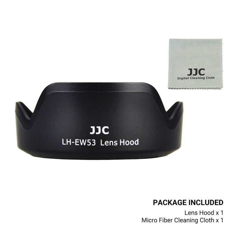 Reversible Lens Hood for Canon EF-M 15-45mm F3.5-6.3 is STM Lens on EOS M50 M6 Mark II M200 M100 M50 Mark II, Replace Canon EW-53 Lens Hood Replace EW-53