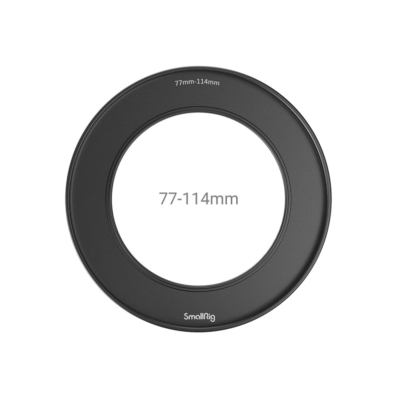 SmallRig 77-114mm Lens Adapter Ring for ND Filter/CPL Filter and Matte Box 2660, Adapter with Filter Thread – 3458 Screw-in Ring