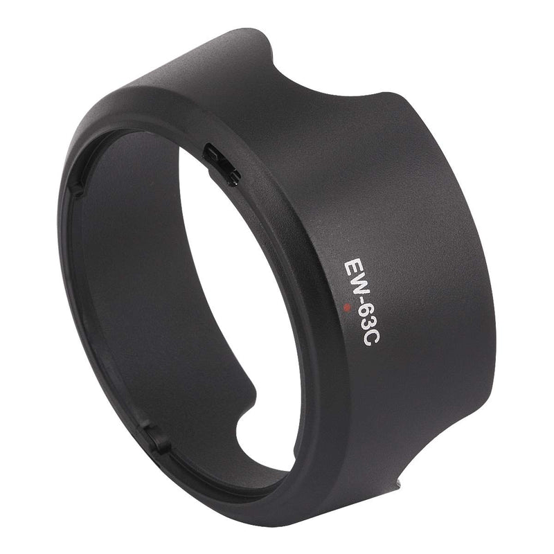 Haoge Bayonet Lens Hood for Canon EF-S 18-55mm f3.5-5.6 is STM Lens Replaces Canon EW-63C