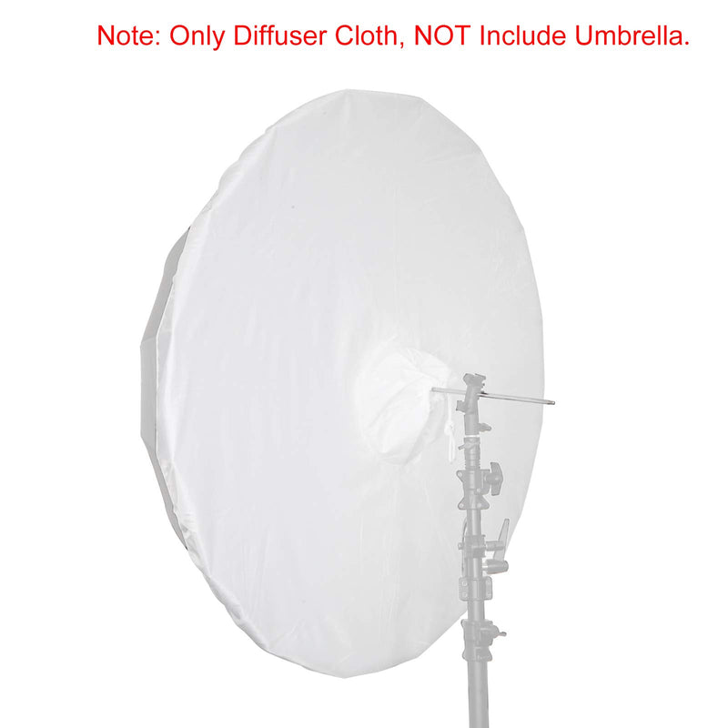 Selens 41 Inch Professional Photography Studio Umbrella Diffuser Soft Light Cloth for 16 Rods Black/Silver Parabolic Reflective Lighting Umbrella For U41-R