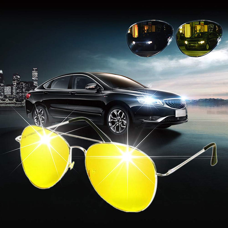 Baselay Night Driving Glasses HD Day Night View Polarized UV400 Sunglass for Men Black