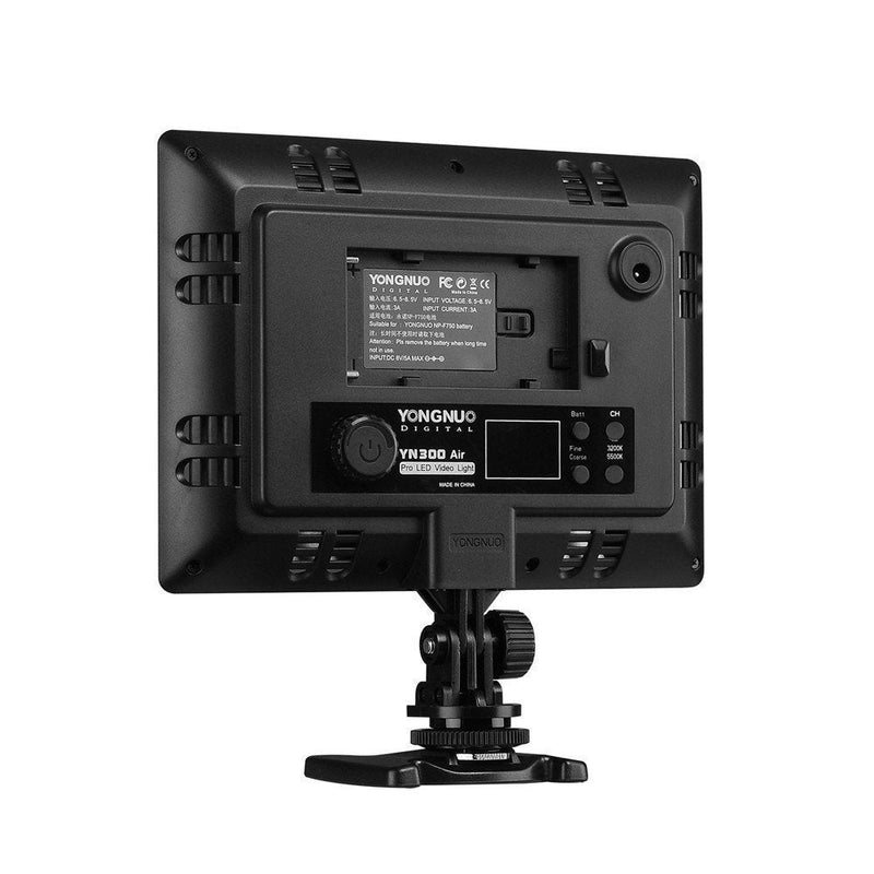 YONGNUO YN300 Air LED Camera Video Light with Adjustable Color Temperature 3200K-5600K for Canon Nikon Pentax Olympus Samsung