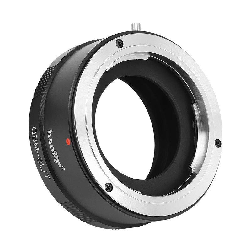 Haoge Manual Lens Mount Adapter for Rollei 35 SL35 QBM Quick Bayonet Mount Lens to Leica L Mount Camera Such as T, Typ701, TL, TL2, CL (2017), SL, Typ 601, Typ601, Panasonic S1 / S1R / S1H, Sigma fp